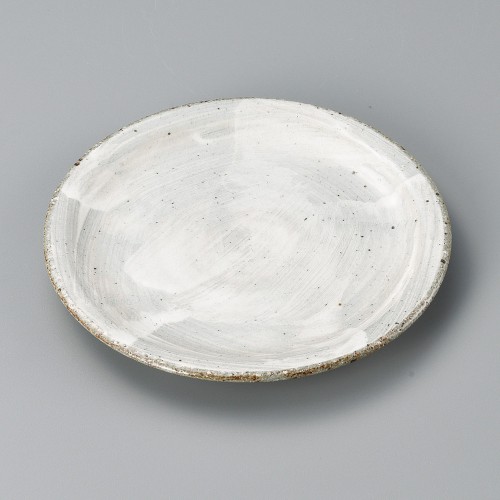 31820-251 白刷毛たたき6.0皿|業務用食器カタログ陶里30号