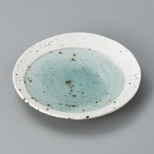 31919-161 湖水グリーン16㎝丸皿|業務用食器カタログ陶里30号