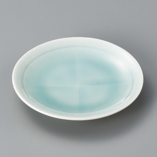 32317-051 十字青白磁5.0皿|業務用食器カタログ陶里30号