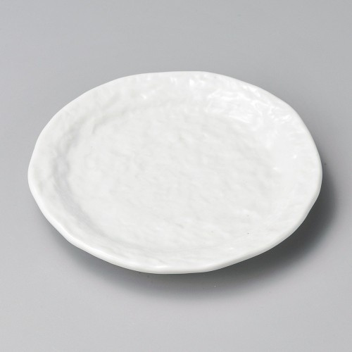 32418-641 白荒石目17㎝丸皿|業務用食器カタログ陶里30号