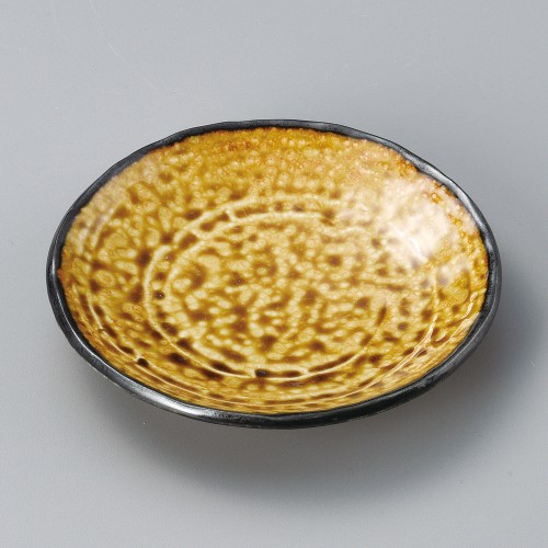 32605-161 彩いらぼイエロー5.0皿|業務用食器カタログ陶里30号
