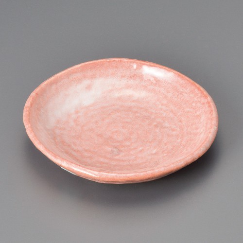 32820-291 赤楽 16㎝丸皿|業務用食器カタログ陶里30号