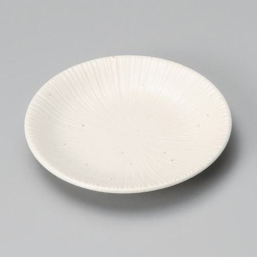 33525-521 千段粉引4.0皿|業務用食器カタログ陶里30号