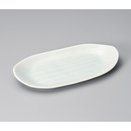 38204-461 青磁 舟形盛皿|業務用食器カタログ陶里30号