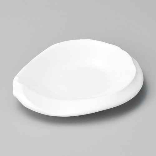 39203-081 強化白釉ちぎり4.5寸皿|業務用食器カタログ陶里30号