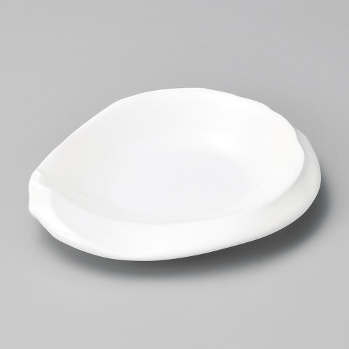 39204-081 強化白釉ちぎり6.5寸皿|業務用食器カタログ陶里30号