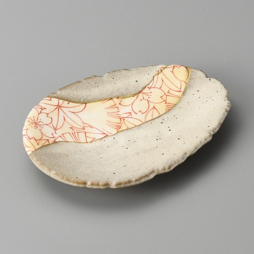 39606-221 京春秋楕円皿|業務用食器カタログ陶里30号