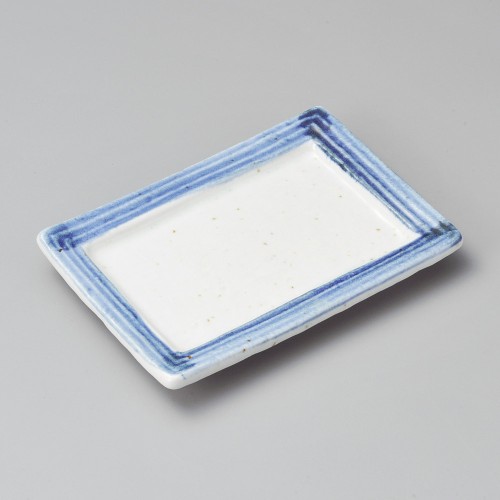 40413-491 灰白ゴスリム型のり皿|業務用食器カタログ陶里30号