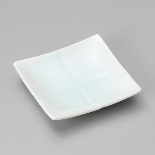 40822-471 青白磁市松正角皿|業務用食器カタログ陶里30号