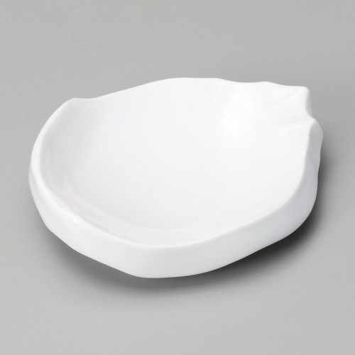 41001-461 白釉ちぎり4.5皿|業務用食器カタログ陶里30号