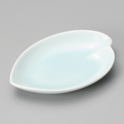 41017-491 青白磁花びら銘々皿|業務用食器カタログ陶里30号