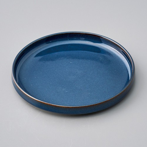 41252-021 JMスタイル17.5㎝浅型スタックプレート ブルー|業務用食器カタログ陶里30号