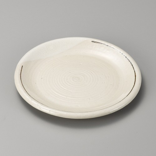 41304-411 カイラギサビライン丸8.0皿|業務用食器カタログ陶里30号