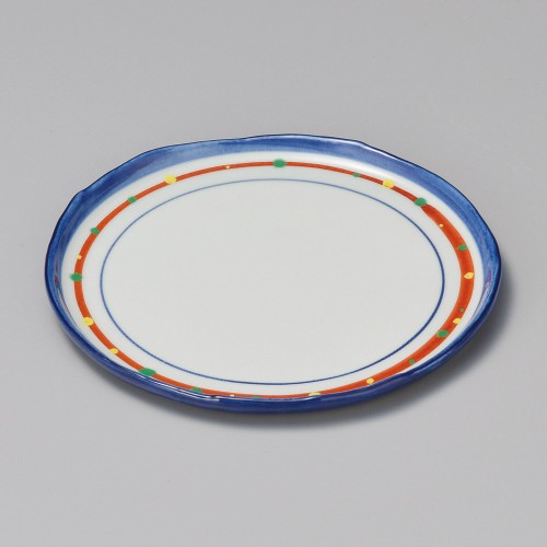 41505-321 新珠(あらたま)5.0丸皿|業務用食器カタログ陶里30号