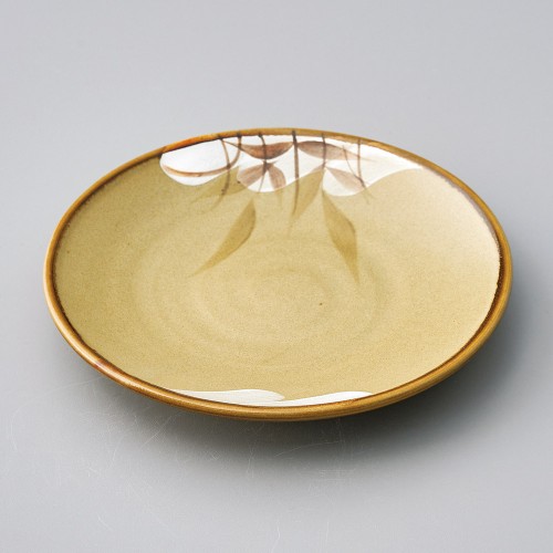 41507-021 黄果鉄砂丸5.0皿|業務用食器カタログ陶里30号