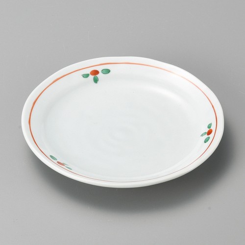 41730-071 青磁赤絵花紋3.5皿|業務用食器カタログ陶里30号