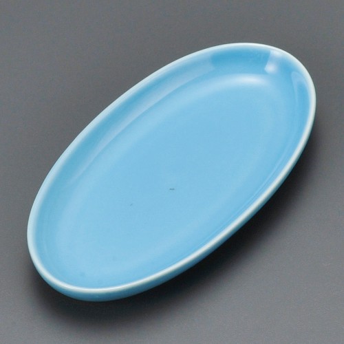 42235-291 トルコ楕円小皿|業務用食器カタログ陶里30号