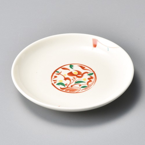 42402-051 赤絵みのり3.0皿|業務用食器カタログ陶里30号