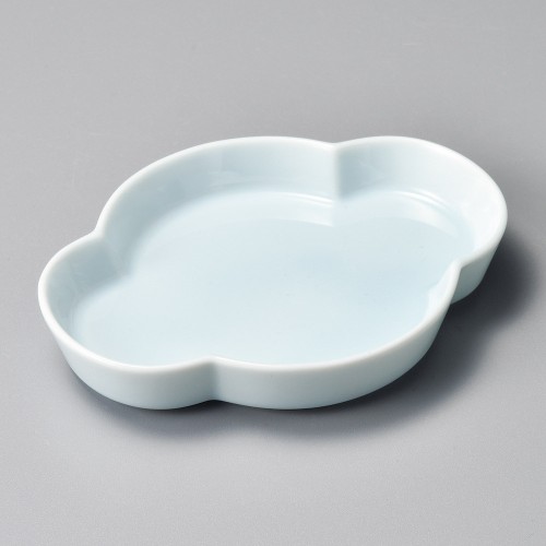 42606-101 青白くも型取皿(大)|業務用食器カタログ陶里30号