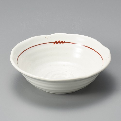 46312-601 赤結び5.5鉢|業務用食器カタログ陶里30号