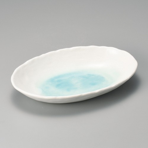 46904-191 トルコ小判カレー皿|業務用食器カタログ陶里30号