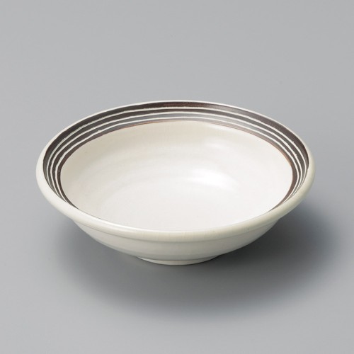 47001-451 志野ライン4.8鉢|業務用食器カタログ陶里30号