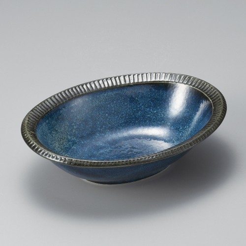 47418-021 深海楕円鉢|業務用食器カタログ陶里30号