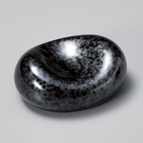 51406-101 黒結晶豆玉箸置|業務用食器カタログ陶里30号