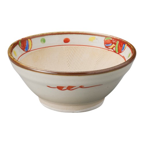 53715-101 京風船4寸スリ鉢|業務用食器カタログ陶里30号