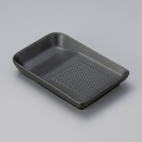 53809-491 黒マットおろし器|業務用食器カタログ陶里30号