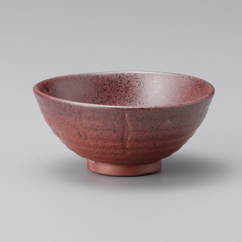 64435-061 窯変文彩(赤)茶碗|業務用食器カタログ陶里30号
