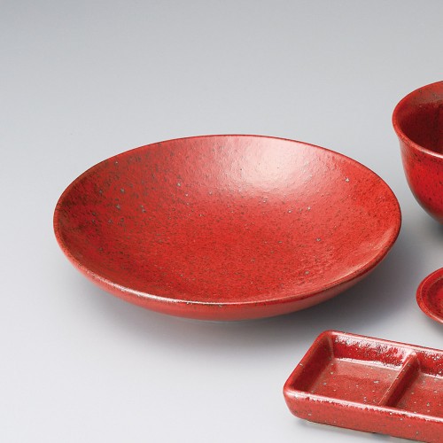 66838-471 紅柚子8.0麺皿|業務用食器カタログ陶里30号