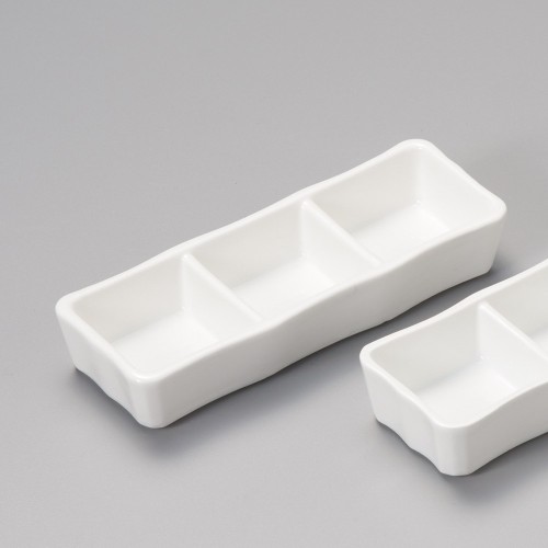 67803-091 白磁 三品皿(小)|業務用食器カタログ陶里30号