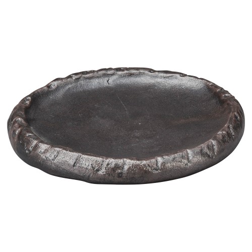 68405-431 黒土小判石形陶板|業務用食器カタログ陶里30号