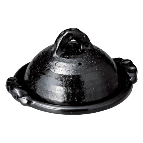 69301-431 黒釉8.0陶板|業務用食器カタログ陶里30号