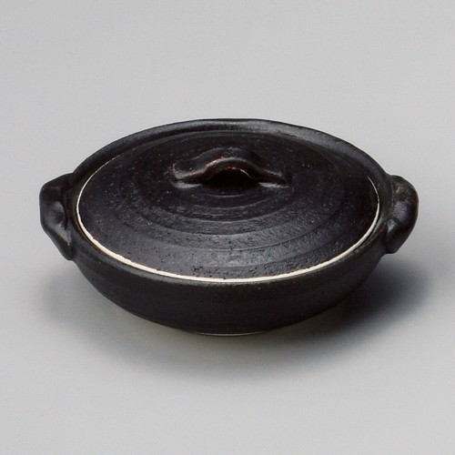 70013-461 黒釉3.5土鍋|業務用食器カタログ陶里30号