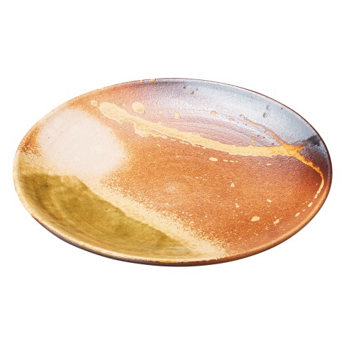 71318-431 古信楽 9.0丸皿|業務用食器カタログ陶里30号
