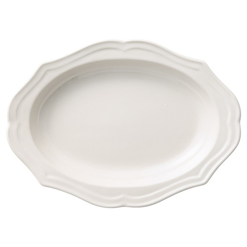 83009-251 ヘルシンキナマコベージュ 17㎝楕円皿|業務用食器カタログ陶里30号