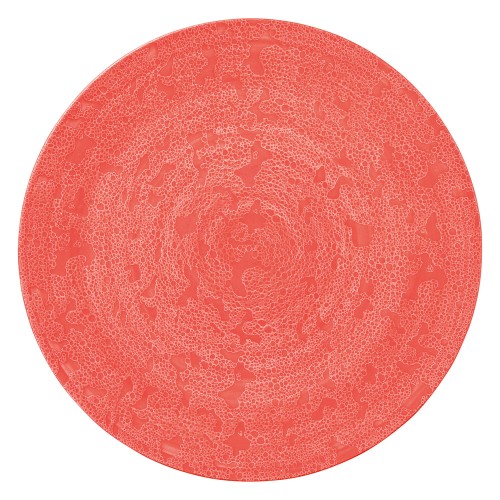 83605-541 真紅フラットプレート(M)|業務用食器カタログ陶里30号