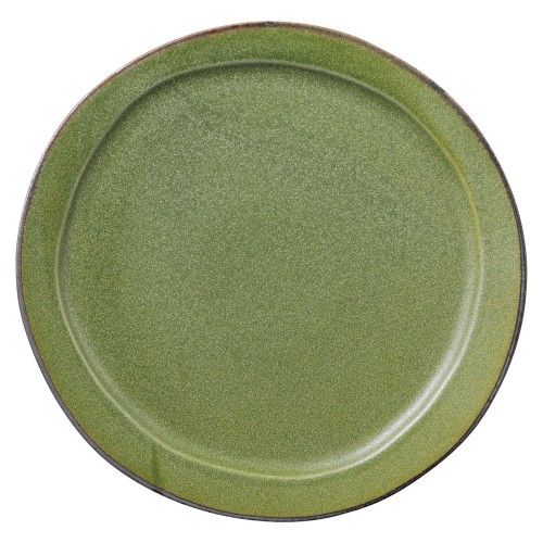 86909-101 ベジ 丸々大皿 オリーブ|業務用食器カタログ陶里30号