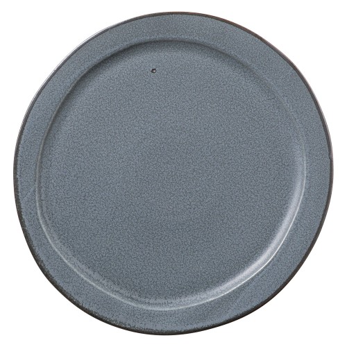 86912-101 ベジ 丸々大皿 アッシュグレー|業務用食器カタログ陶里30号