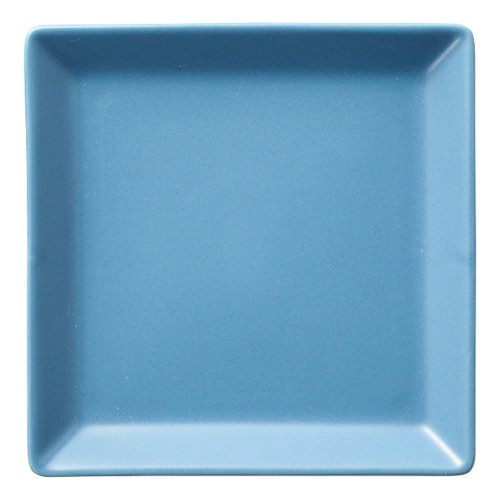 87136-641 スクエアー カームブルー 12㎝取り皿|業務用食器カタログ陶里30号
