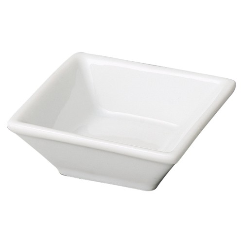 93728-181 白スクエア6㎝豆鉢|業務用食器カタログ陶里30号