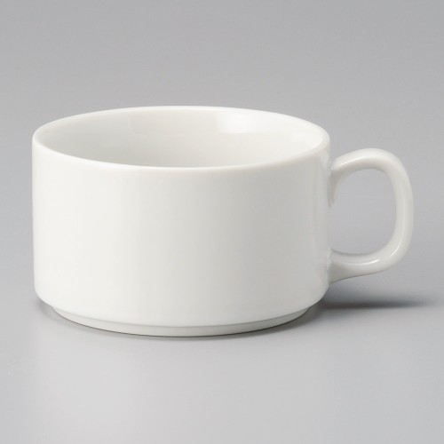 94531-081 白スタッキングスープカップ|業務用食器カタログ陶里30号