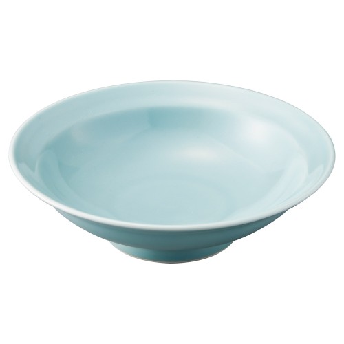 97414-521 青磁 8.0丸高台皿|業務用食器カタログ陶里30号