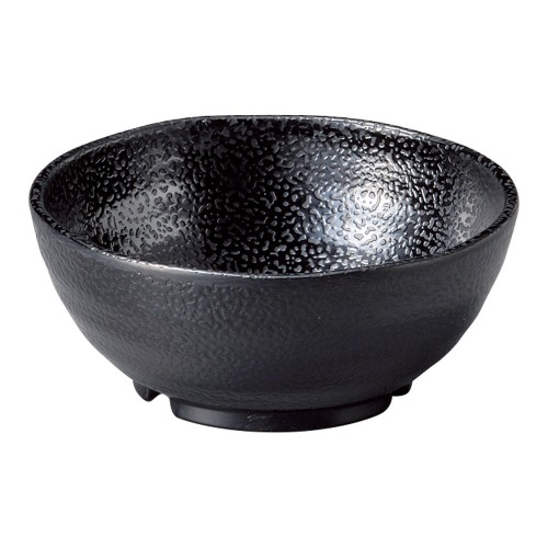 A7832-561 [M]いぶし釉 黒丸小鉢 小|業務用食器カタログ陶里30号