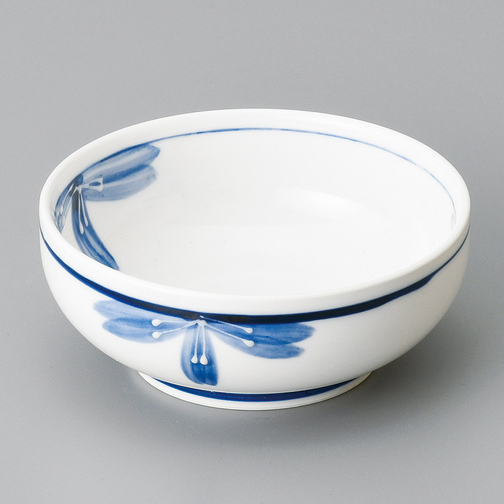 一珍青花玉割小鉢 品番09530-131  業務用食器カタログ陶里31号