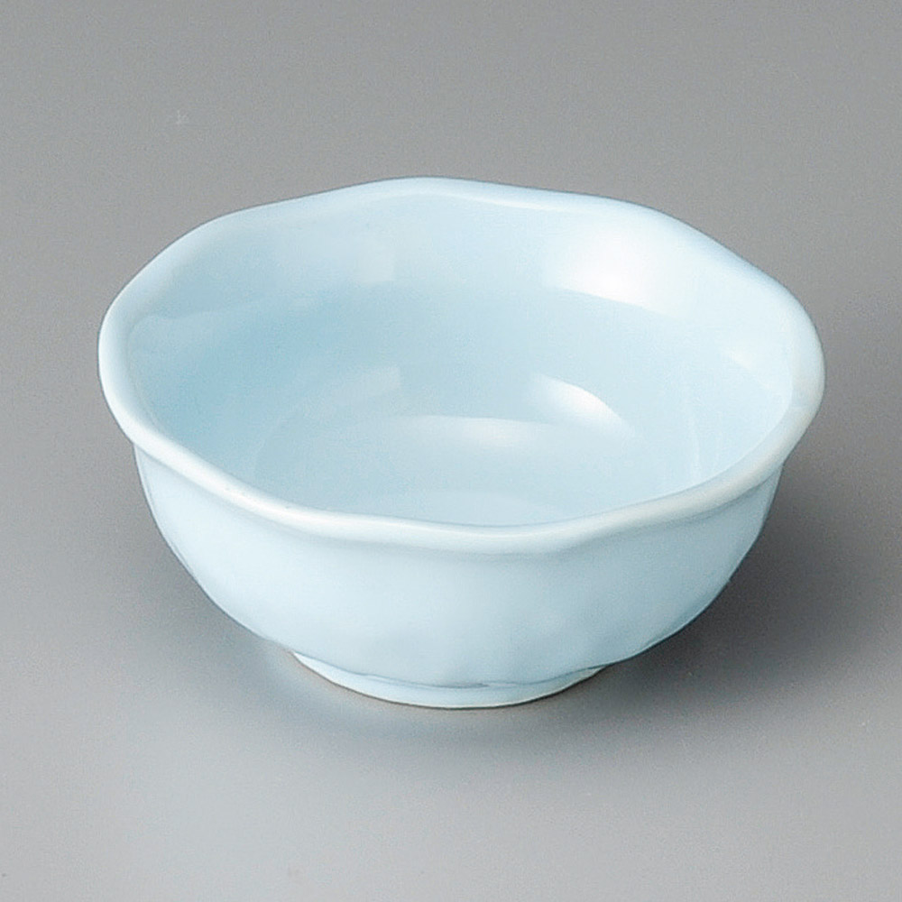 09730-121 ブルー波形3.3小鉢|業務用食器カタログ陶里31号