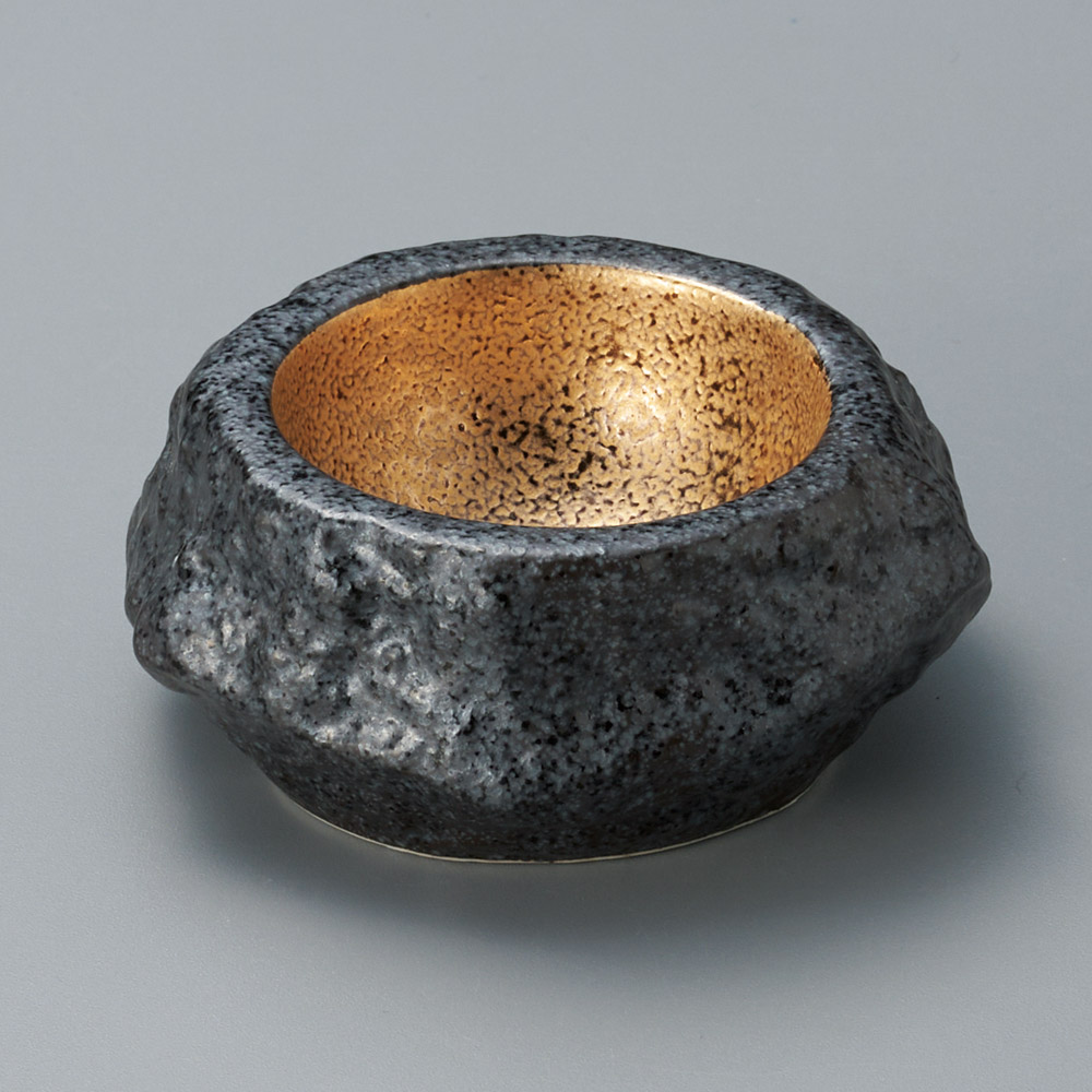 12414-101 金彩岩肌小鉢|業務用食器カタログ陶里31号