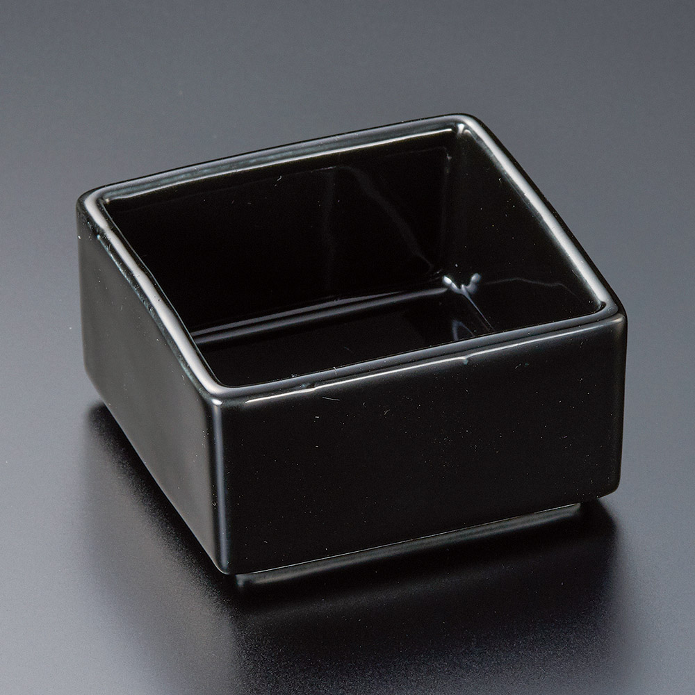 12934-341 黒四角型鉢|業務用食器カタログ陶里31号